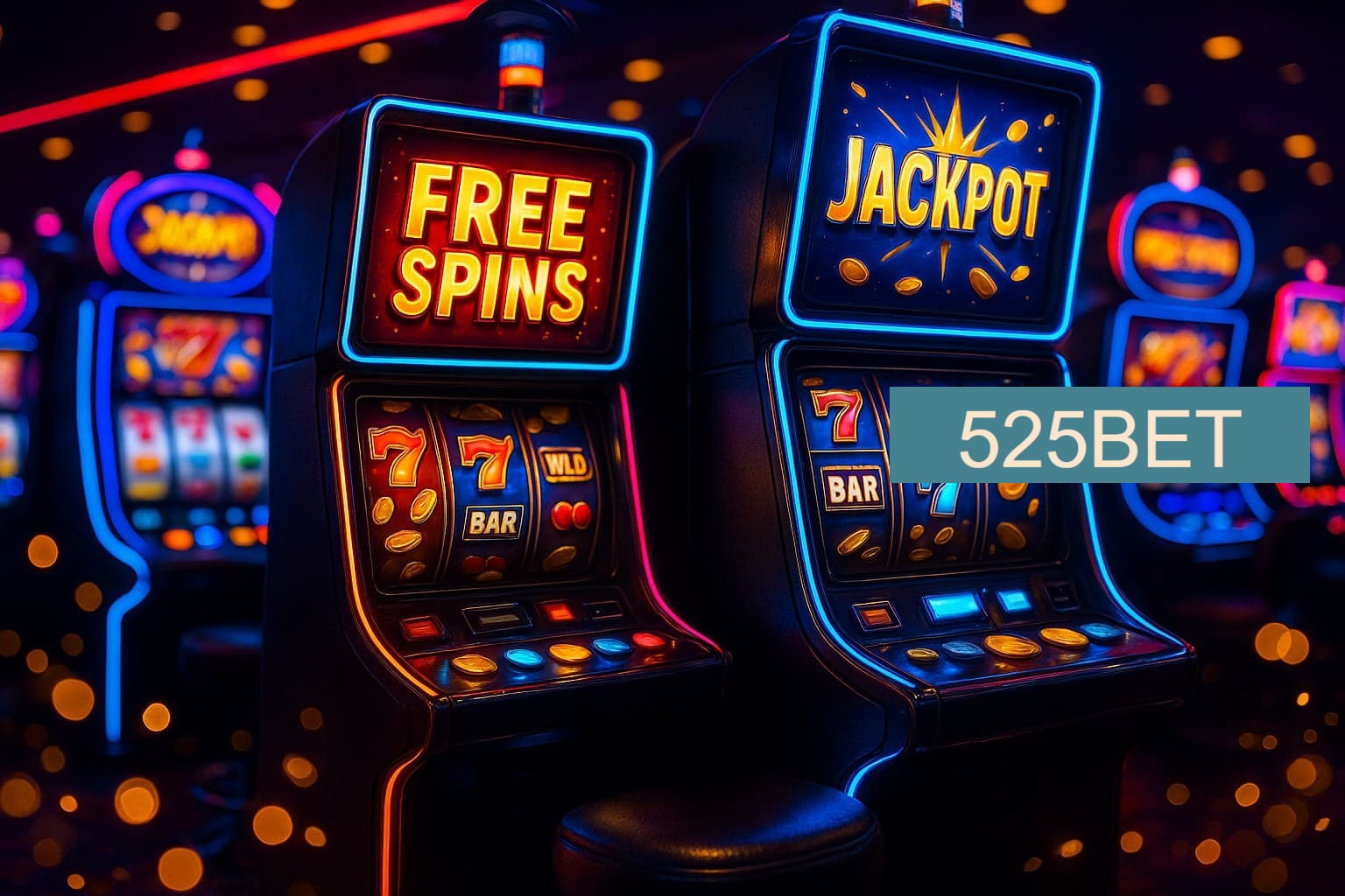 Diversos jogos de caça-níqueis